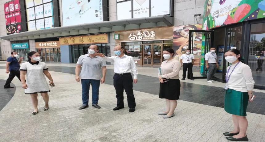 【新桥动态】区委副书记韦明赴新桥镇开展“防疫情、稳经济、保安全”大走访、大排查工作