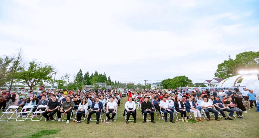 “游乡村 趣叶榭”2024年叶榭镇美食文化旅游节开幕式暨第16届张泽羊肉节、夏季村晚展示活动顺利举办